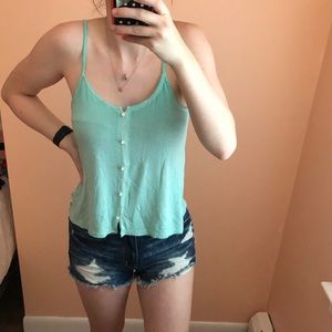 Teal American Eagle Tank